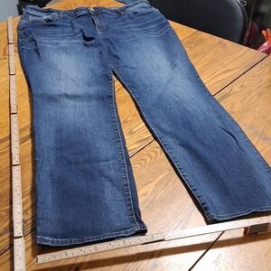 KUT FROM THE KLOTH Jeans Womens 18 BLUE CATHERINE BOYFRIEND DENIM Preowned Used